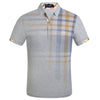 Short sleeve t-shirt men's summer men's embroidery printing business men's lapel