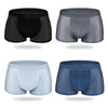 Hanrae Comfortable Mesh Boxer Briefs Four Panties Gift Boxes