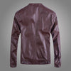 Hanrae Casual Slim Leather Jacket