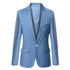 Hanrae 7 Colors Men Casual Fashion Slim Fit Suit Jacket Blazers Coat