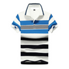 Hanrae Lapel T-shirt Short Sleeve Polo Shirt Sky Blue