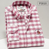 Hanrae Men's Premium Winter Plaid 100% Pure Cotton Business Shirt