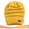 HANRAE Knit Beanie Hat for Women - Warm & Cute Winter Knitted Caps for Cold Weather