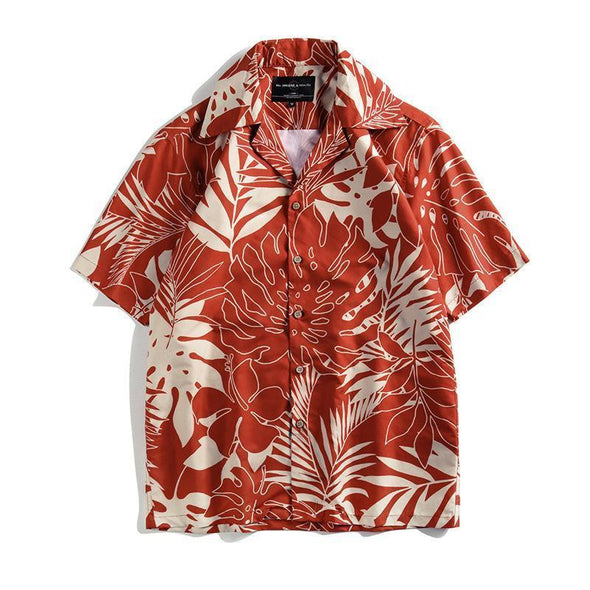 Hanrae Summer Beach Floral Shirt