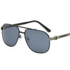 Hanrae Men's Fashion Trend Metal Sunglasses-2