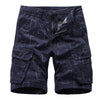 Hanrae Summer New Washed Multi-pocket Cropped Short Pants