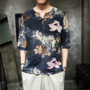 Hanrae Half Sleeve Casual Fashion Printing T shirt