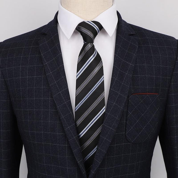 Hanrae Men's Business Suit High-End Tie-3