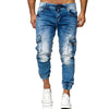 Hanrae Casual Drawstring Jeans for Men