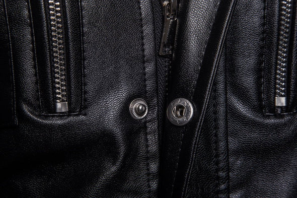 Hanrae Fashion Riders Leather Jacket