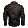 Hanrae New Retro Trend Leather Jacket