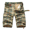Hanrae Mens Summer Multi-pocket Cotton Breathable Shorts