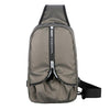 Hanrae Men Oxford USB Charging Chest Bag Casual Crossbody Bag