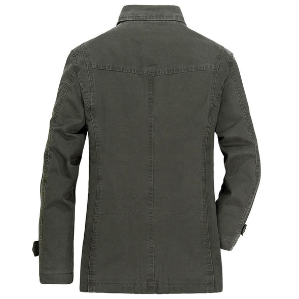 Hanrae  Autumn Cotton Multi Pockets Casual  Jacket