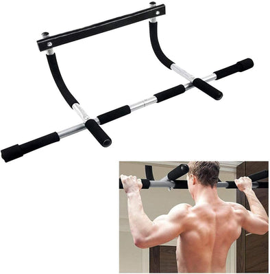 Hanrae Workout Bar for Home Gym Exercise  Household Door Pull-Ups Assistant Horizontal Bar Simple Model