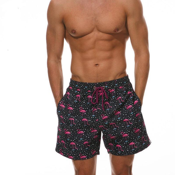 Hanrae Summer Mens Beach Short Pants (Random two in one box )