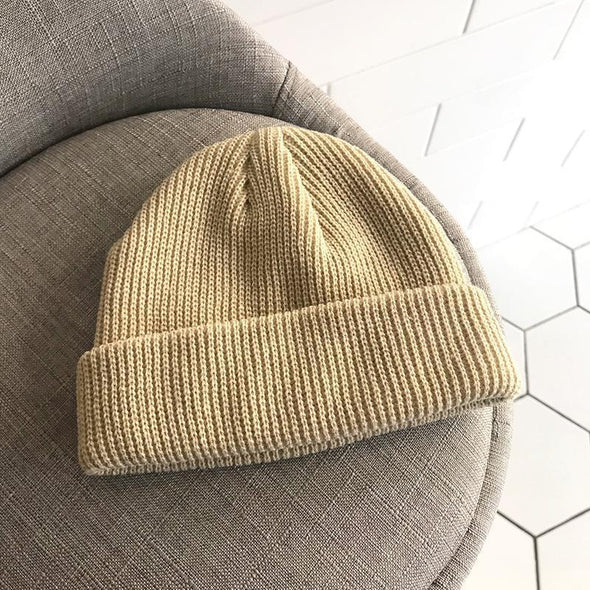 Hanrae Men's Street Versatile Knitted Wool Cap