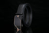 Hanrae Men's Genuine Leather Automatic Buckle Belt-2