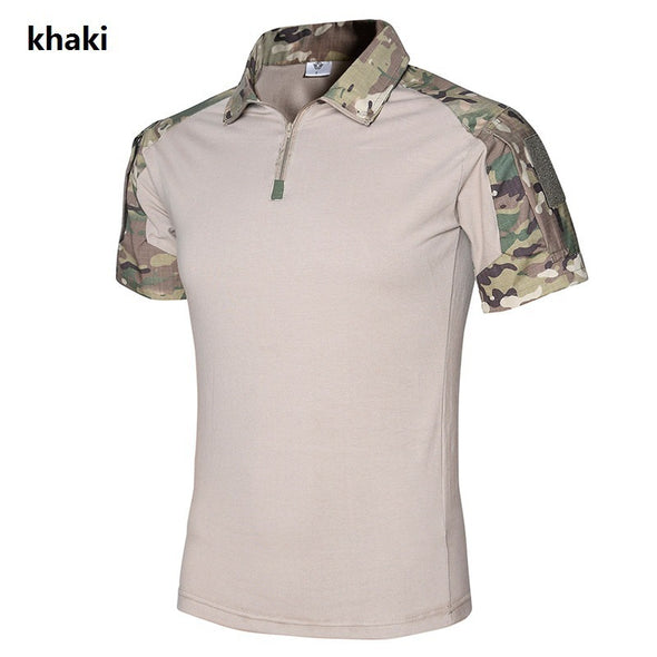 New 2021 Men Polo Tactical Polo Casual Solid Shirts For Men