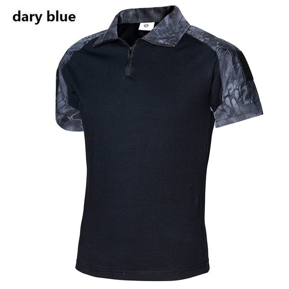 New 2021 Men Polo Tactical Polo Casual Solid Shirts For Men