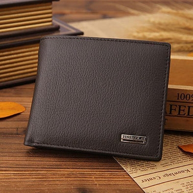 Hanrae Vintage Genuine Leather Driver License  Wallet For Men