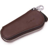 Hanrae Men Genuine Leather Vintage Outdoor Casual Key Bag